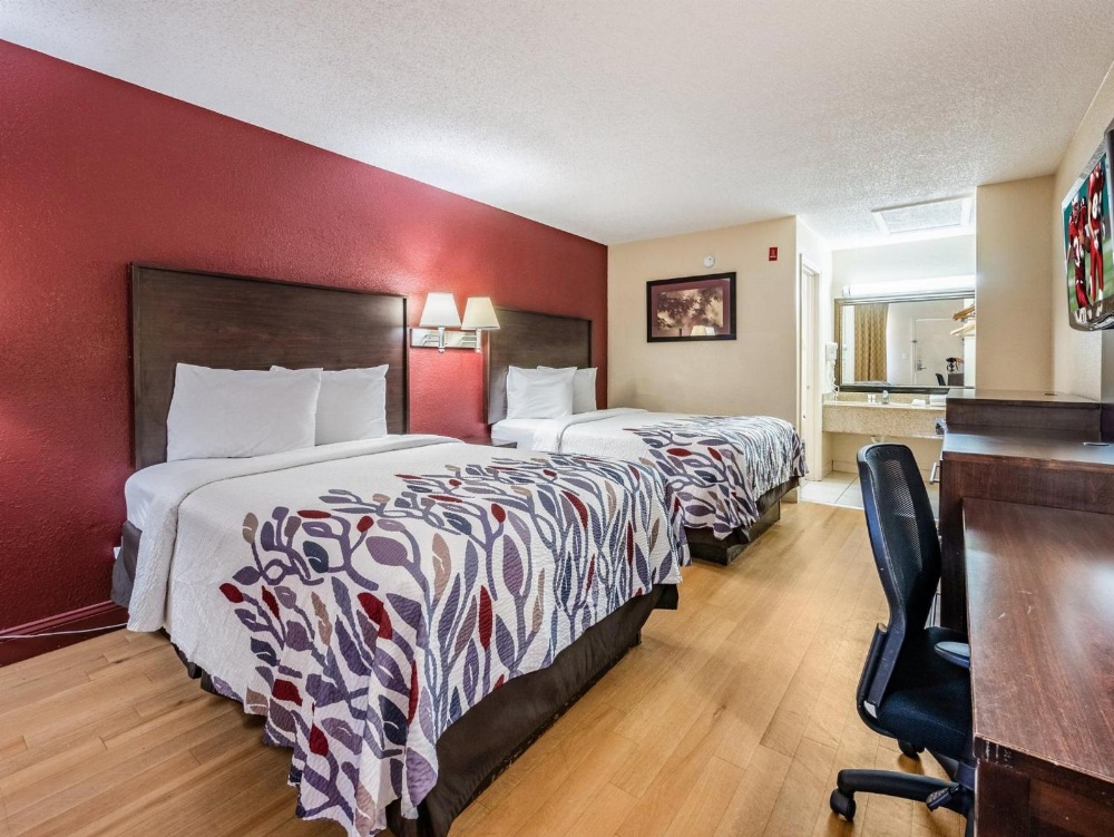 Deluxe Double Room with Two Double Beds First Floor Non-Smoking